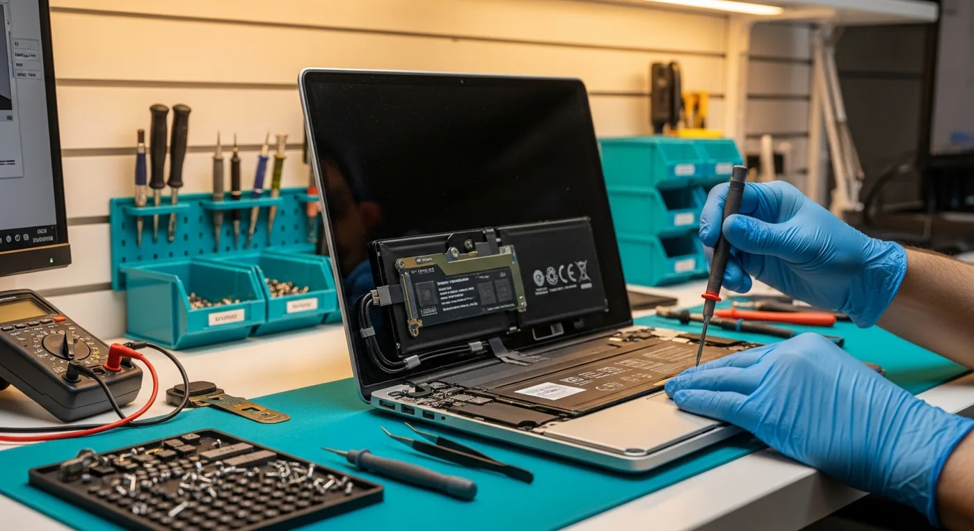 MacBook repair workshop